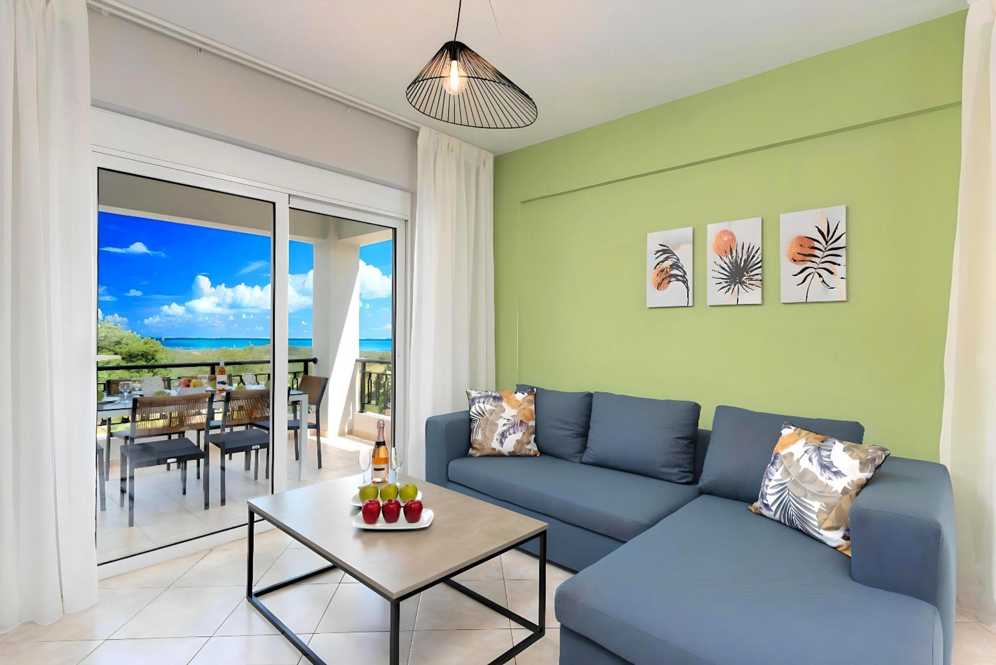 Mare Blue Villas Heated Pool Kournás Eksteriør billede